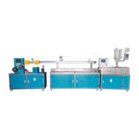 Machine de recyclage et d'extrusion de filament PLA pour imprimante 3D avec moteur à vis simple pour la production de films et de fils, haute précision