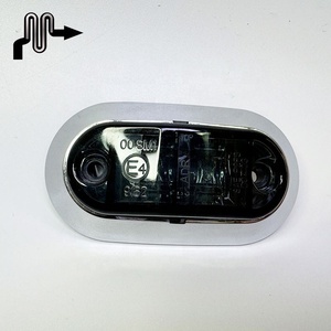 Lampu indikator sinyal belok trailer, 2 LED, lampu indikator sinyal belok, dua warna 10-30v, lampu penanda samping, lampu peringatan untuk truk lori traile - Product Image 4