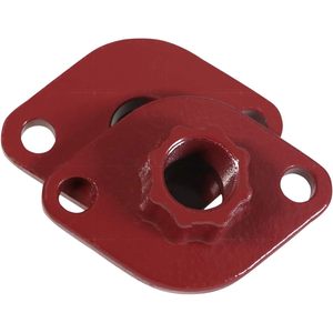 Válvula de línea central S1426S-5, brida circuladora roja de 1 pulgada FIP con tuercas y tornillos para bombas Grundfos HVAC - Product Image 2