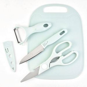 Juego de Cuchillos de Cocina Coloridos de 4 Piezas, Juego de Cuchillos para Frutas, Juego de Cuchillos de Cocina de Acero Inoxidable - Product Image 1