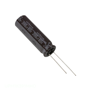 ตัวเก็บประจุแบบ Through Hole รุ่น UPM1K391MHD 390 uF CAP ALUM 390UF 20% 80V RADIAL TH จากผู้ผลิต Channel - Product Image 1