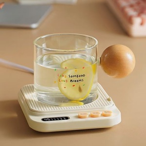 Little Bear Constant Temperature <b>Heated</b> Coaster DRBD-P40F8 Rectangle Plastic Home Use Milk Warmer - Product Image 3