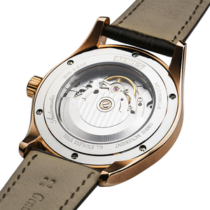 <span class=keywords><strong>Orologio</strong></span> <span class=keywords><strong>Automatico</strong></span> <span class=keywords><strong>Unisex</strong></span> con Movimento 2824, Cinturino in Acciaio Inox e Pelle, Impermeabile 5ATM, <span class=keywords><strong>Orologio</strong></span> Meccanico Casual - Product Image 5