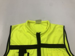 سترة أمان عاكسة للضوء للعمل في مجال البناء مع شعار، ملابس عمل عالية الوضوح حاصلة على شهادة CE - Product Image 3