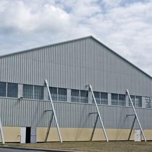 מפעל אספקת ישיר כבד-התקנה מהירה-התקנה טרומית מחסן פלדה עבור שוק ערבי. - Product Image 1