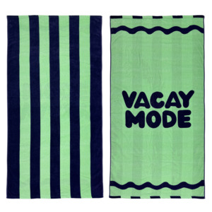 Asciugamani da Spiaggia di Lusso in 100% Cotone con Logo Stampato su Entrambi i Lati, Design Personalizzato di Wuxi Ivy Textile - Product Image 2