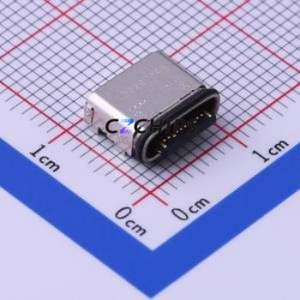 124018612112A USB Connector SMD Connector ( Connector Type: Type-C )( Gender: Female )( Mounting Type: Horizontal Mount ) - Product Image 1