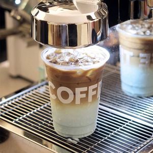 Impression de logo personnalisée, vente en gros de gobelets en plastique PET transparents pour boissons froides et café, avec couvercle, de 8, 10, 12, 14, 16 et 32 oz. - Product Image 3