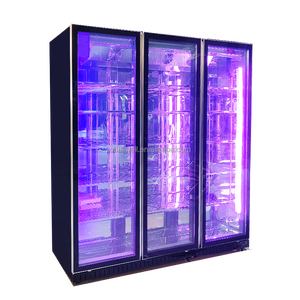 <span class=keywords><strong>Congélateur</strong></span> commercial à refroidissement par ventilateur <span class=keywords><strong>sans</strong></span> <span class=keywords><strong>givre</strong></span>, vitrine ouverte pour légumes et fruits de supermarché - Product Image 2