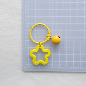 พวงกุญแจอะคริลิกรูปดาวห้าแฉกสีสันสดใส ชุดหูฟัง พร้อมแจ้งเตือนการสูญ<span class=keywords><strong>หาย</strong></span> ของตกแต่งกระเป๋าคู่รักน่ารัก - Product Image 6