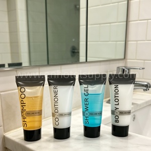 Kit di Cortesia per Hotel Biodegradabile ed Ecologico, Set da Bagno con Spazzolino, Dentifricio, Sapone, <span class=keywords><strong>Shampoo</strong></span> OEM/ODM - Product Image 4