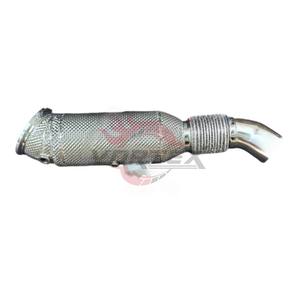 Tubo de Escape de Alto Flujo Vortex de Acero Inoxidable 304 con Catalizador y Protector Térmico para B58 3.0T M340i M240i G20 G42 2019-2025 - Product Image 6