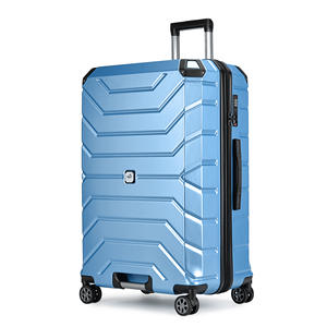Oem Logo Custom Abs + Pc Hardshell Travel Trolley Koffer Set Stille Wielen Waterdicht Polyester Stille Wielen-Voor Bagage - Product Image 4