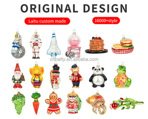 Élégante Décoration de Noël en Verre Peinte à l'Effigie du Père Noël, à Suspendre à la Fenêtre, Fournitures et Décorations de Fêtes de Noël - Product Image 6