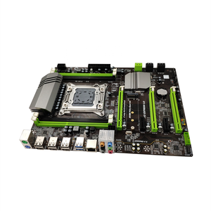 X79 Turbo Moederbord Met B75 Chipset Voor Gaming, Desktop Moederbord Met 4 <span class=keywords><strong>DDR3</strong></span> Server Geheugen Slots, <span class=keywords><strong>3</strong></span> PCIEX16 <span class=keywords><strong>2</strong></span> Pci - Product Image 2