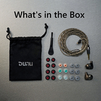 Écouteurs intra-auriculaires filaires DUNU Titan X HiFi avec double transducteur dynamique magnétique, alliage métallique, micro 3,5 mm Type C, écouteurs de jeu
