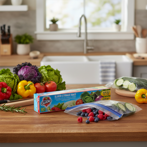 Confezione da 22 Sacchetti Richiudibili Resistenti con Cerniera per Conservazione Alimenti, Ideali per Organizzazione e Mantenimento della Freschezza - Product Image 5