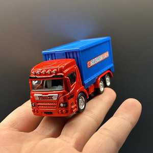 Coche de juguete de aleación a escala 1:64 para niños, modelo de fundición a presión, 100 figuras deslizantes, escena de tráfico urbano de ingeniería metálica, juguete para niños - Product Image 4