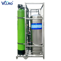 Maßgefertigtes UV-Pumpensystem 250L-10000L Kapazität 1000L/Stunde Produktivität RO-Wasseraufbereitungssystem mit 1 Jahr Garantie