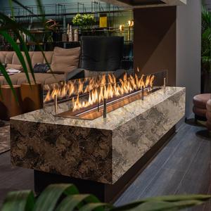 Cheminée linéaire sans évacuation Inno-living Fire 120cm Chimenea <span class=keywords><strong>Etanol</strong></span> - Product Image 1