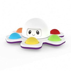 Jouet anti-stress et anti-anxiété, spinner à bulles, pieuvre changeante de visage, vente en gros - Product Image 3