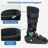 Botte de marche gonflable réglable ROM Air Cam Walker avec charnière verrouillable pour la récupération post-chirurgicale