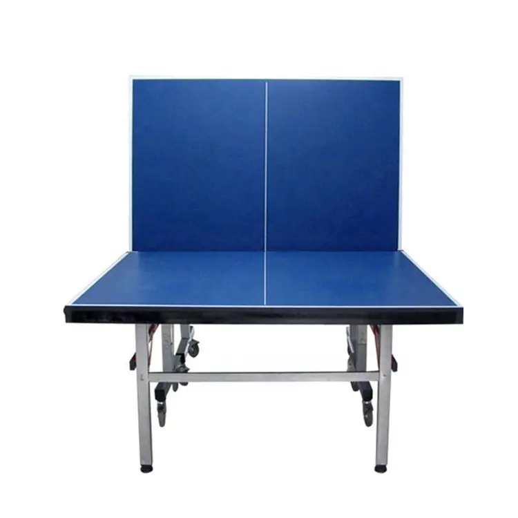 Verstelbare Aluminium Tafel Faciliteiten Apparatuur Glasvezel Elke Tafel Play Goedkope Custom Black Ping-Pong 25Mm Tennis Tafel