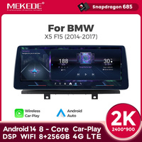 MEKEDE-Reproductor Multimedia para Coche, Radio con Android, Snapdragon 685, 256G 8 +, 2K, 2400x900, DSP para BMW X5 F15 2014-2017
