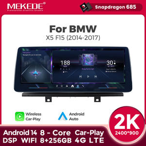 MEKEDE <span class=keywords><strong>Android</strong></span> Multimédia Voiture-play <span class=keywords><strong>Android</strong></span> Auto Snapdragon 685 8 + 256G 2K Écran 2400*900 Autoradio DSP pour BMW X5 F15 2014-2017 - Product Image 4