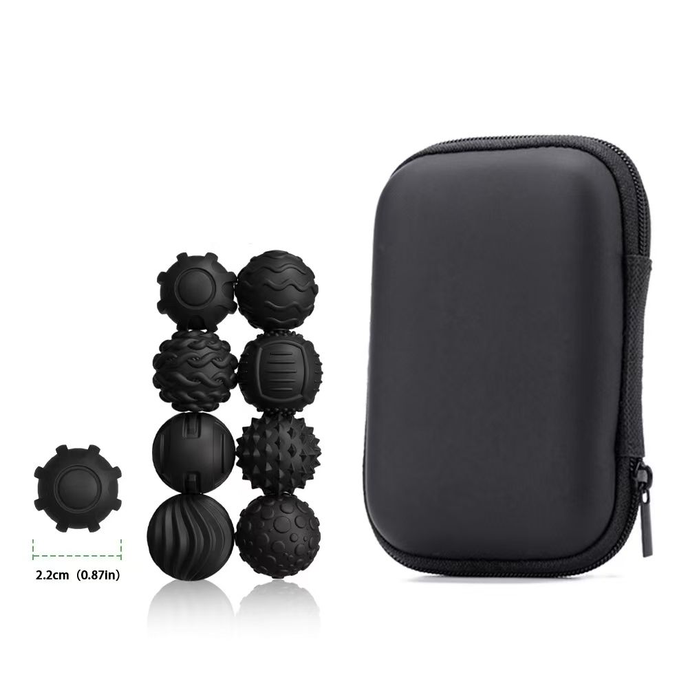 แพ็ค 8 ชิ้น สีดำ (พร้อมกล่อง)