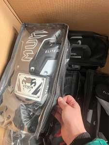 Gants de boxe et de kickboxing en <span class=keywords><strong>cuir</strong></span> PU à doigts entiers pour l'entraînement - Product Image 6