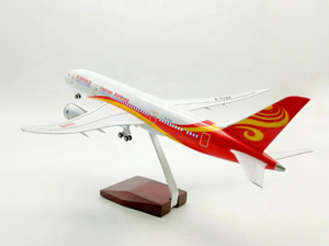 Mejor venta <span class=keywords><strong>Boeing</strong></span> 787 Hainan Airlines LED modelo de avión control de voz pasajero resina avión Modelo 1:130 43CM - Product Image 4