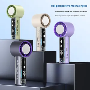 Compra Uno y Lleva Otro, Enfriador de Aire Portátil Blanco, Ventilador Pequeño Blanco, Mini Ventilador Bonito en Inglés, Ventilador de Mano Recargable, Ventilador de Mesa - Product Image 4