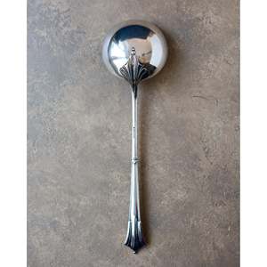 Louche en alliage d'argent français Flaviamastro et élégants plateaux de service - Product Image 3