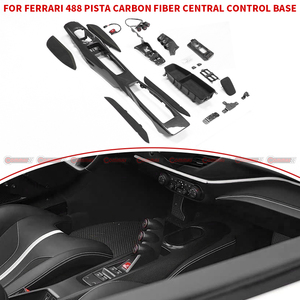 Factory Price Dry Carbon Fiber OEM Style Car Auto Parts 488 Interior Car Central Control Base for Ferrari 488 - Product Image 4