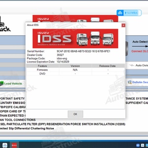 Software de Diagnóstico Original 2025 para Motores Isuzu G-IDSS E-IDSS, Repuestos para Maquinaria de Ingeniería - Product Image 3