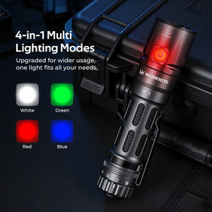 Lampe torche de patrouille tout-en-un <span class=keywords><strong>Wurkkos</strong></span> T1 avec base magnétique, interrupteur rotatif, lanterne latérale RGB, lampe de travail d'urgence pour le camping - Product Image 3