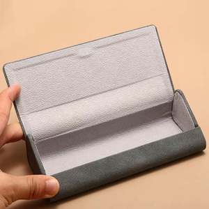 Estuche Rígido Portátil Antipresión para Gafas, Diseño Triangular Plegable, para Hombre y Mujer, Venta al Por Mayor - Product Image 2