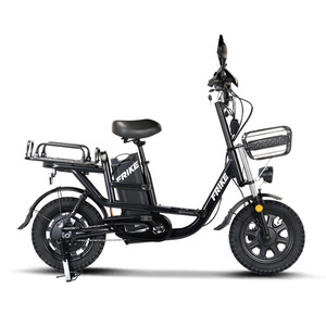 จักรยานไฟฟ้าส่งของขนาด 16 นิ้ว รุ่น Source Factory พร้อมแบตเตอรี่ลิเธียม Yilan Princess Brushless 350W (720WH) และมอเตอร์ฮับหลัง - Product Image 2