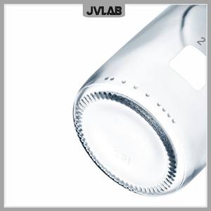Bottiglia per Reagenti in Vetro Borosilicato 3.3 DURAN di Ricambio JVLAB, Tappo Blu a Vite GL45, Graduata, Rotonda, per Uso in Laboratorio, 100ml-1000ml - Product Image 4