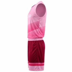 Uniforme de Baloncesto Ligero 100% Poliéster para Adultos, Estilo Único, Color Sólido, Alta Calidad, en Venta - Product Image 4
