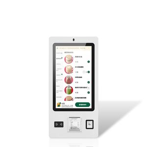 Kiosque de commande et de paiement en libre-service MJK 21,5 pouces avec système Android, écran tactile capacitif 10 points, SDK pour McDonald's/KFC/Restaurant - Product Image 4