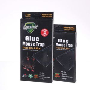 Piège à <span class=keywords><strong>souris</strong></span> en plastique robuste, lot de 2 |   Planches collantes solides prêtes à l'emploi pour attraper les <span class=keywords><strong>souris</strong></span> et les rats - Product Image 5