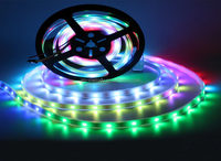 Bande lumineuse LED numérique adressable WS2815, 1 LED par segment, DC12V, intelligente, RGB, pixel IC intégré, 5050 Rgb