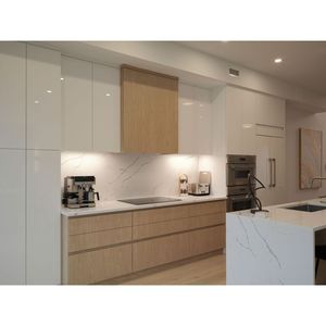 Gabinetes de Cocina <span class=keywords><strong>Prima</strong></span> con Cuerpo de Madera Sólida <span class=keywords><strong>Natural</strong></span> Pintada, Acabado con Pintura Ecológica <span class=keywords><strong>y</strong></span> Encimera de Piedra - Product Image 6