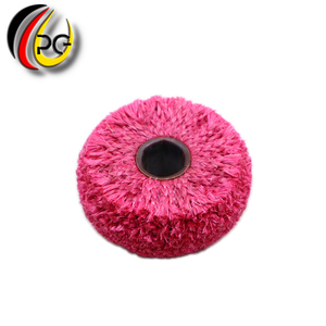 Roue de polissage de brosse de cordon de Sisal de coupe ovale - Product Image 1