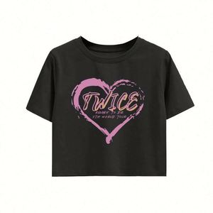 Women's Gothic Streetwear Summer <b>T</b>-Shirt Short Sleeve Harajuku Print Korean Clothing Kpop Hip Hop Aesthetic Promotional <b>T</b>-Shirts - Product Image 4