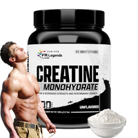 Poudre de créatine monohydrate pure OEM ODM pour boisson, gain musculaire, force, supplément de protéines de créatine