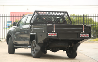 Plateau de benne en alliage plat, accessoire extérieur de luxe en aluminium pour Jeep Mitsubishi Nissan POA Tacoma Hilux Offroad
