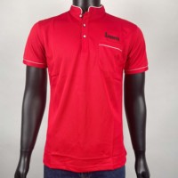 Service OEM en gros – Polo unisexe en microfibre tricotée pour café-bar, fermeture boutonnée, uniforme personnalisé brodé pour restaurant